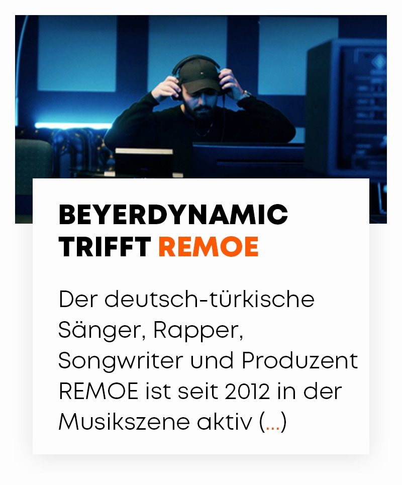 beyerdynamic trifft Remoe