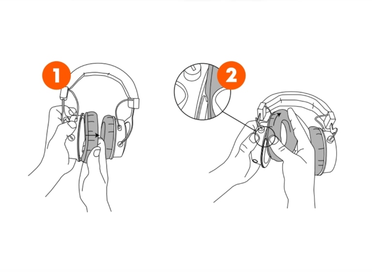 beyerdynamic Ohrpolsterwechsel