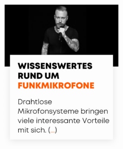 beyerdynamic Blog Wissenswertes rund um Funkmikrofone