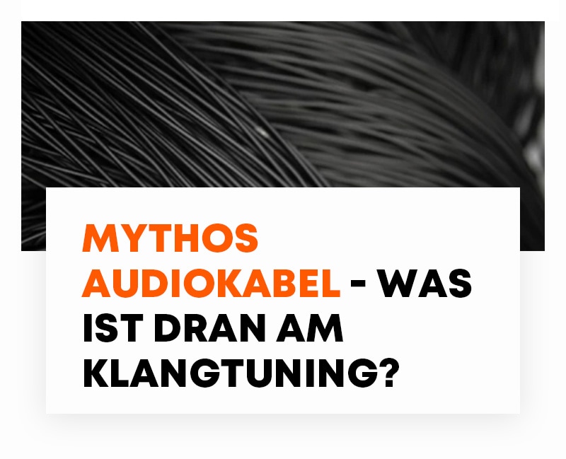 Mythos Audiokabel