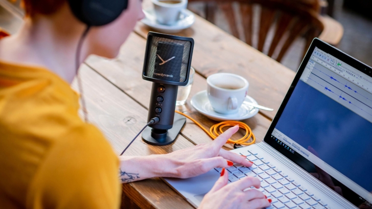 Podcast-Setup | beyerdynamic