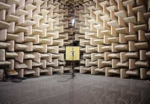 Reflexionsarmer Raum beyerdynamic
